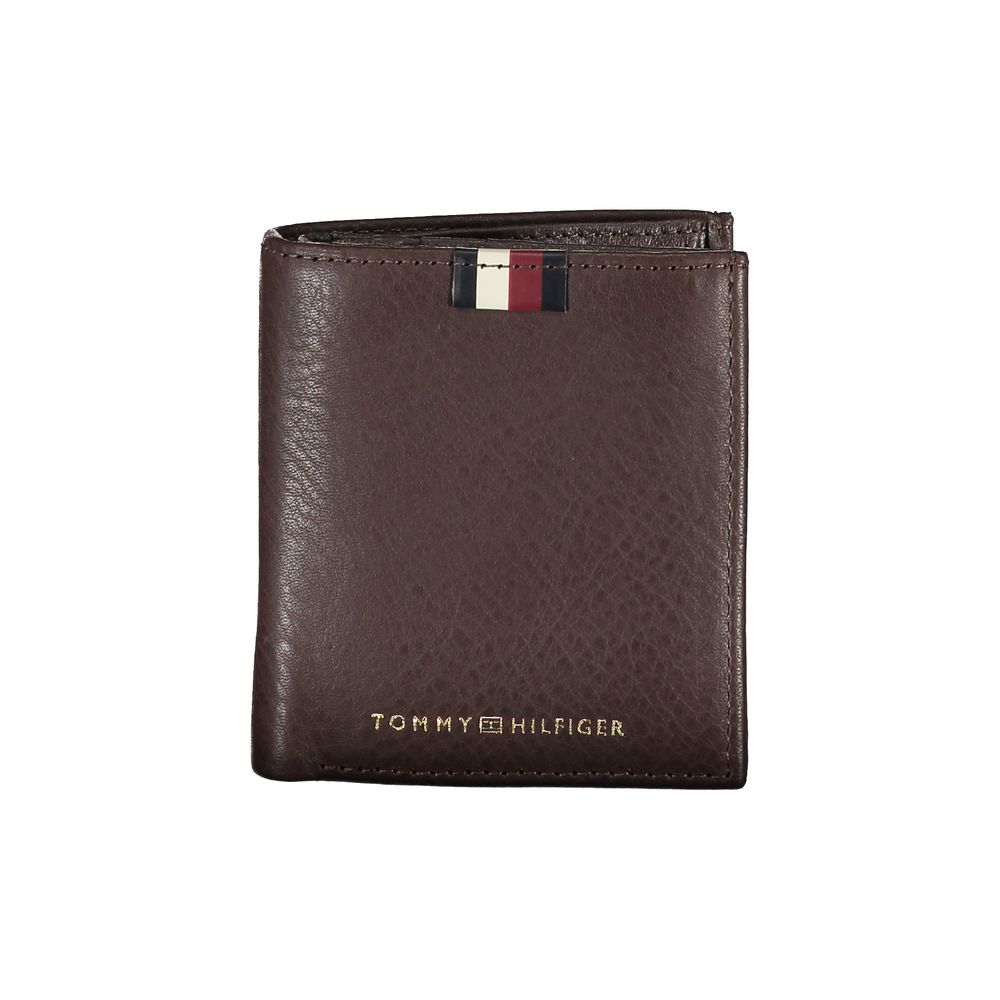 Tommy Hilfiger brun läderplånbok