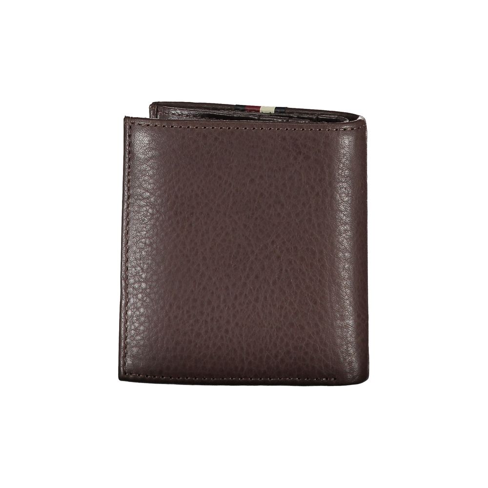 Tommy Hilfiger brun läderplånbok
