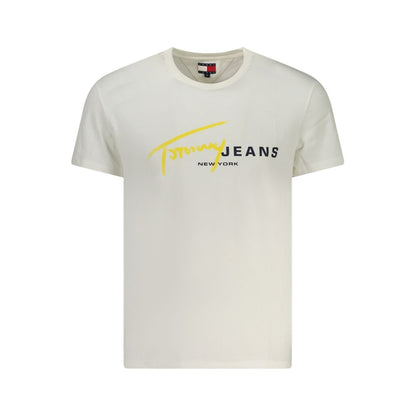 Tommy Hilfiger Vit Bomull Herr T-shirt