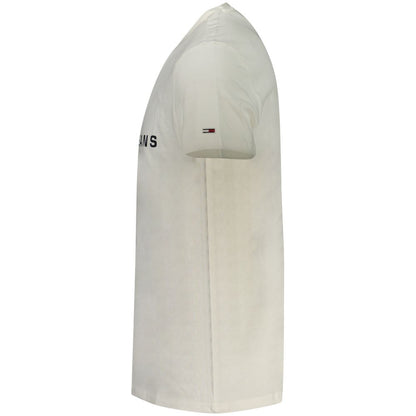 Tommy Hilfiger Vit Bomull Herr T-shirt