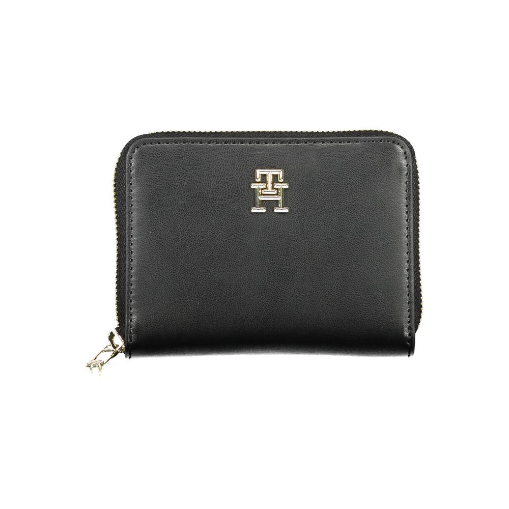 Tommy Hilfiger svart polyetenplånbok