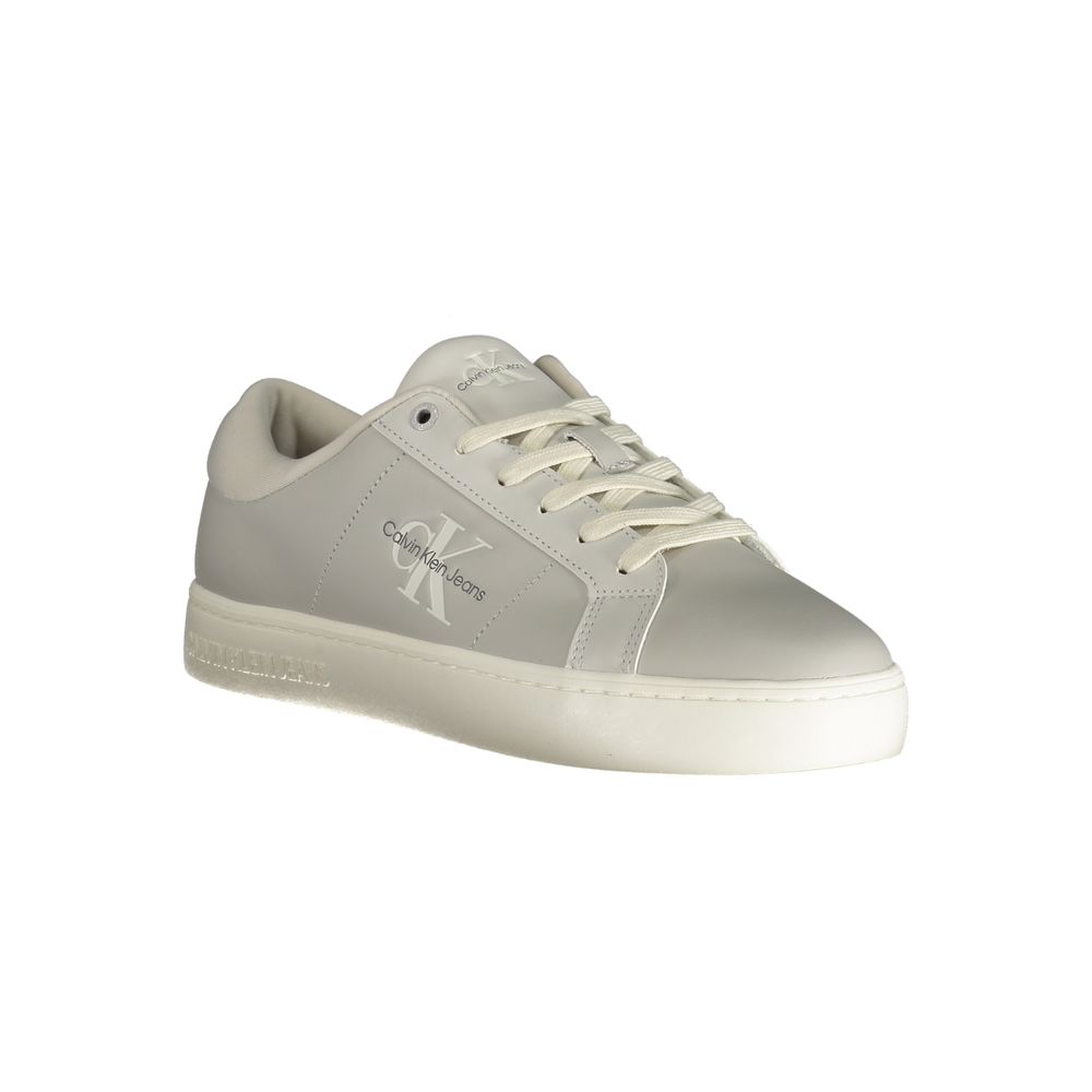 Calvin Klein bruna lädersneakers för män