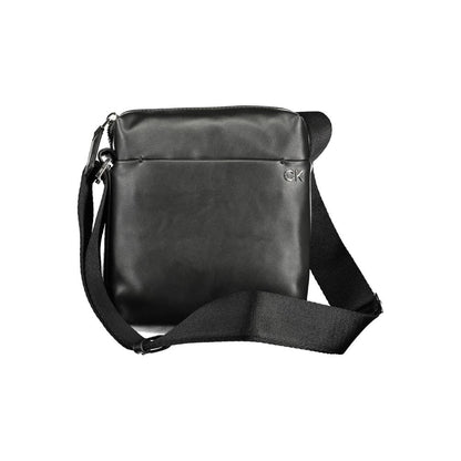 Calvin Klein svart polyester herr axelväska