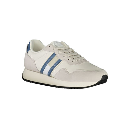 Tommy Hilfiger Vita Läder Herr Sneaker