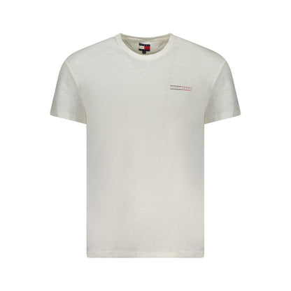 Tommy Hilfiger Vit Bomull Herr T-shirt