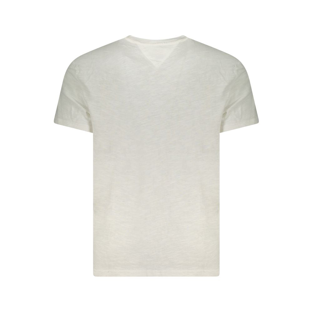 Tommy Hilfiger Vit Bomull Herr T-shirt