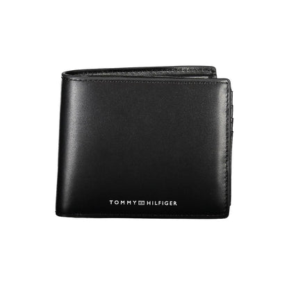 Tommy Hilfiger svart läderplånbok