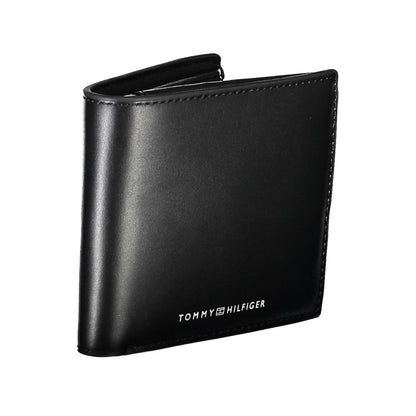 Tommy Hilfiger svart läderplånbok