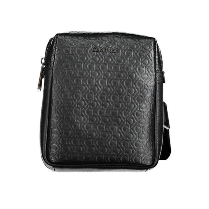 Calvin Klein svart polyesteraxelväska