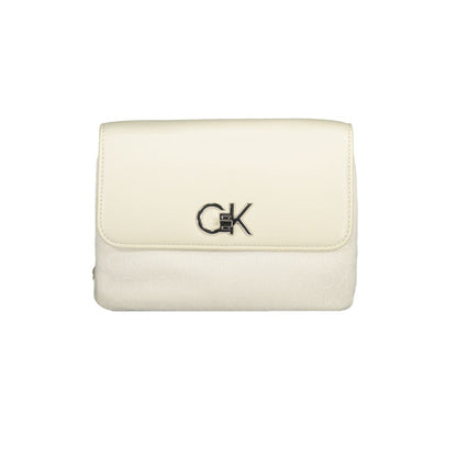 Calvin Klein beige polyesterväska