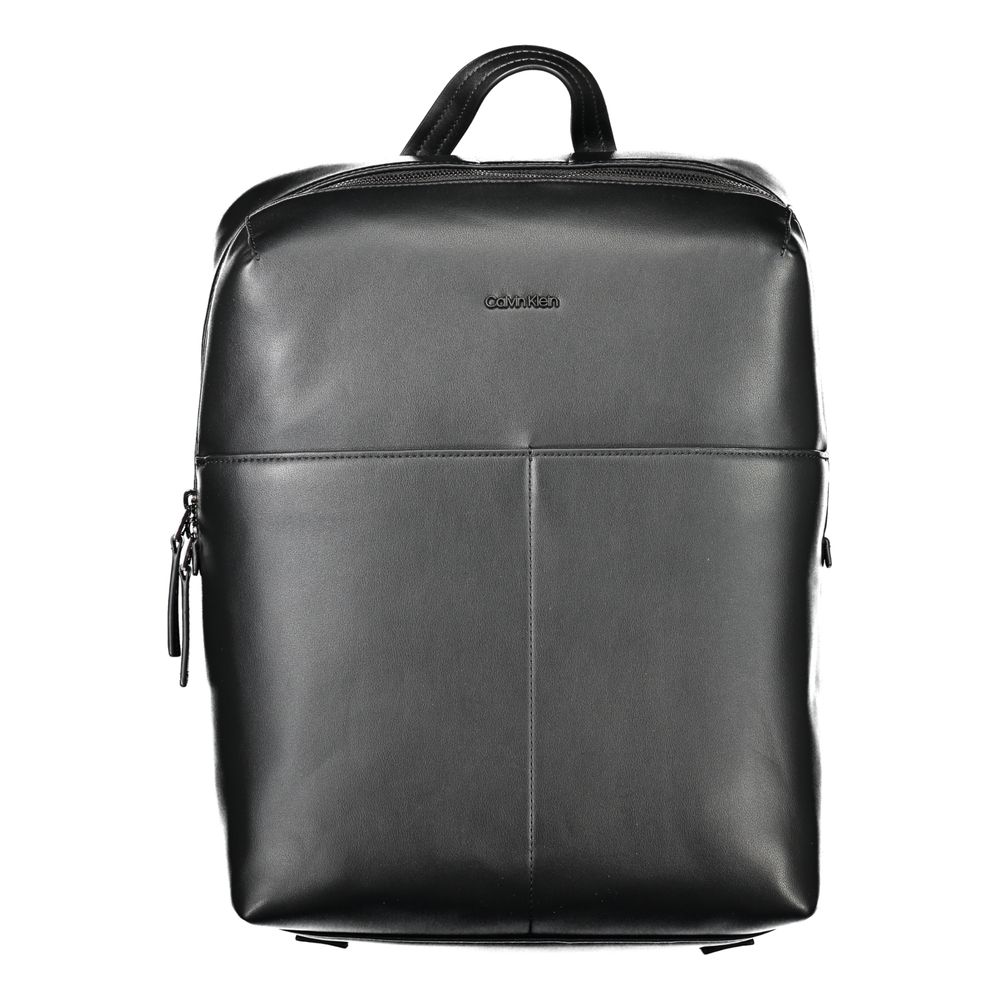 Calvin Klein svart polyetenryggsäck