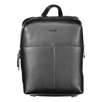 Calvin Klein svart polyetenryggsäck