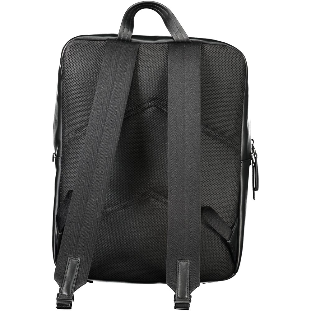 Calvin Klein svart polyetenryggsäck