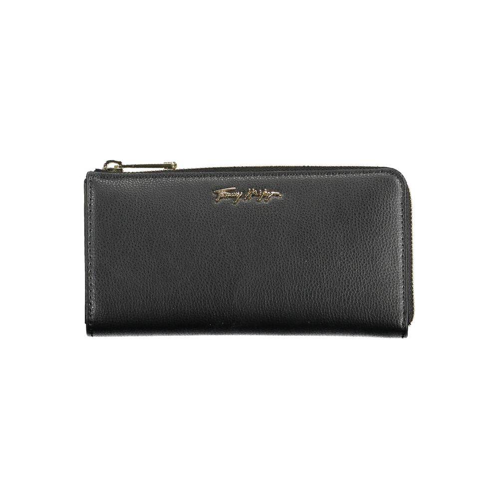 Tommy Hilfiger svart polyetenplånbok