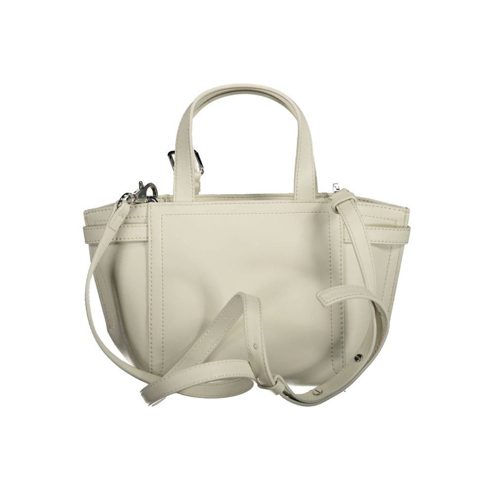 Calvin Klein vit polyesterväska