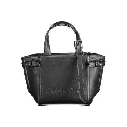 Calvin Klein svart polyesterväska