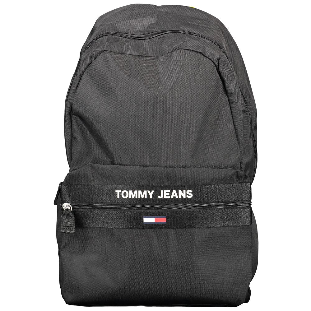 Tommy Hilfiger svart polyesterryggsäck