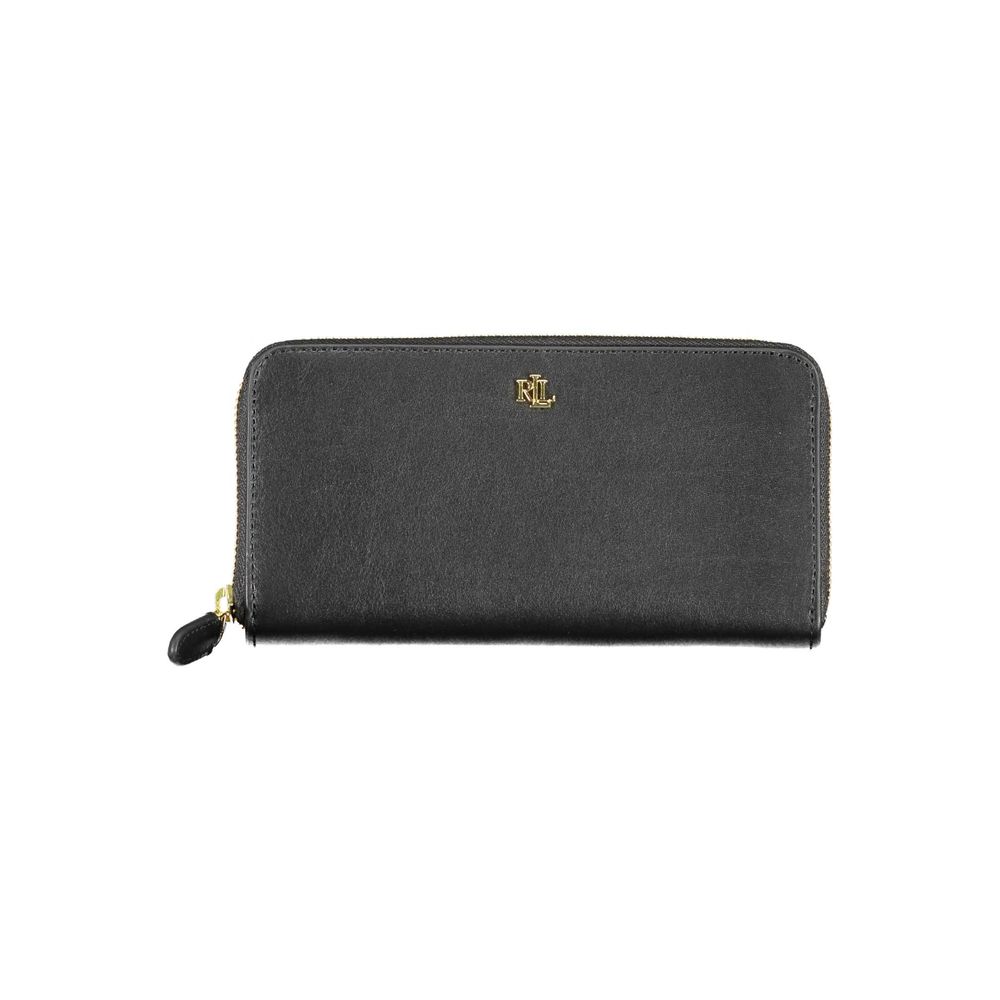 Ralph Lauren svart läderplånbok