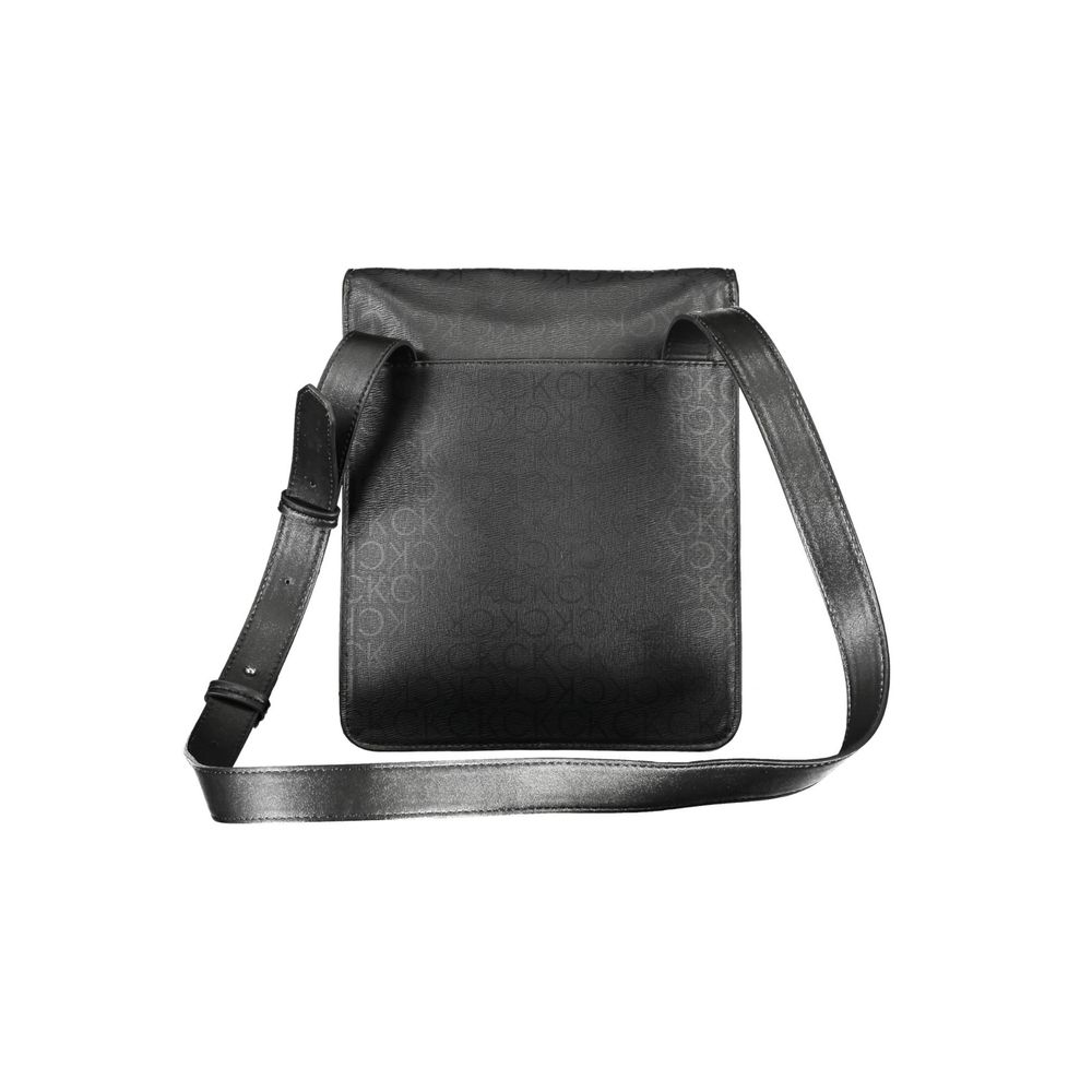 Calvin Klein svart polyesteraxelväska
