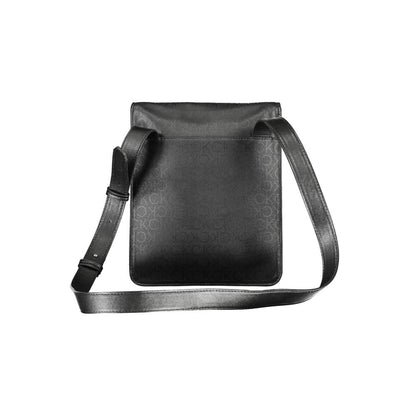 Calvin Klein svart polyesteraxelväska