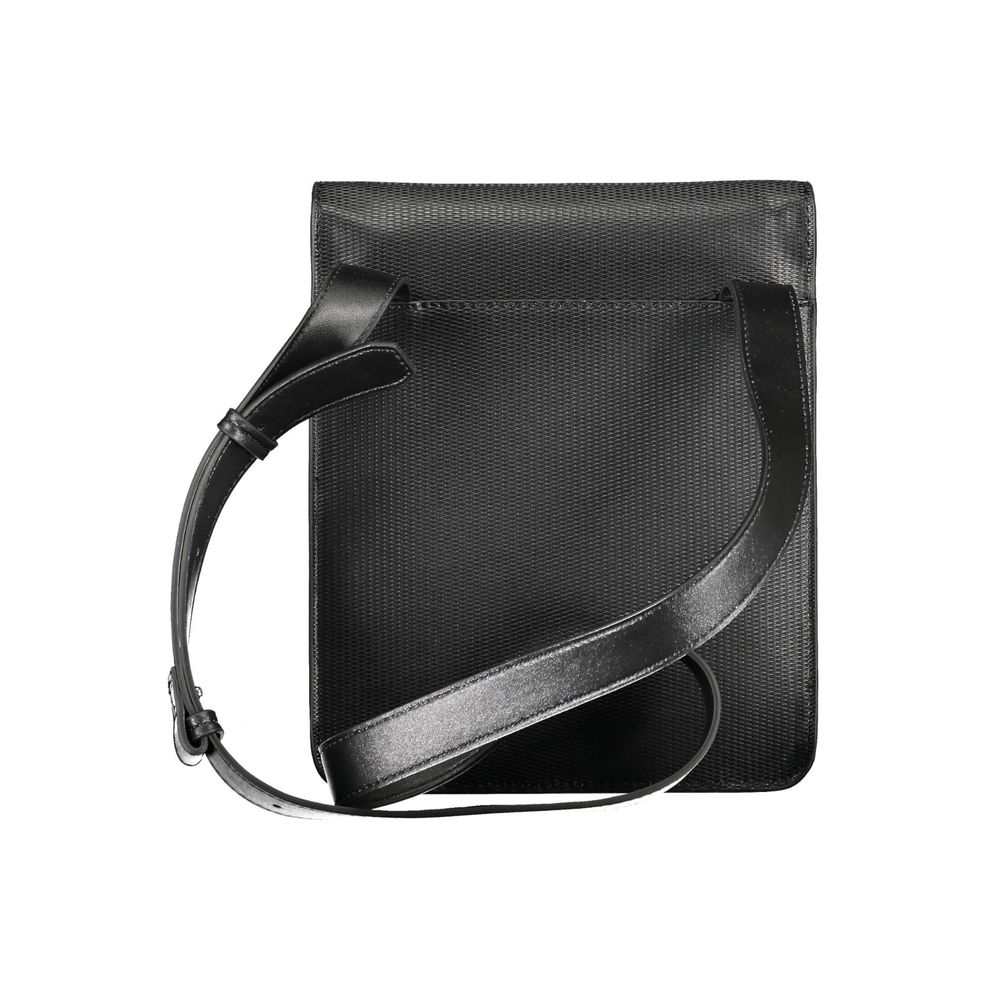 Calvin Klein svart polyesteraxelväska
