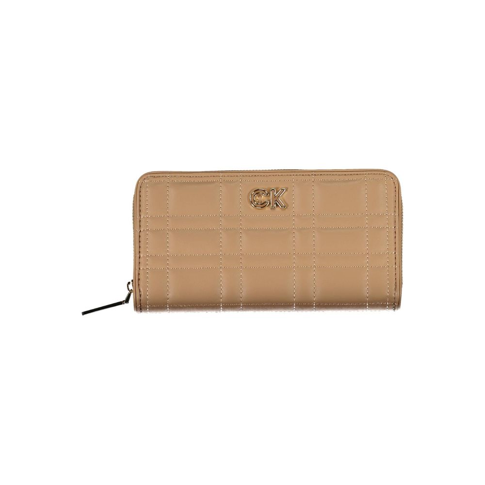 Calvin Klein Beige Polyesterplånbok