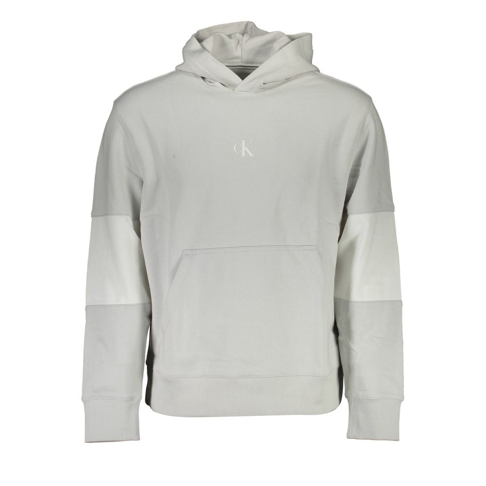 Calvin Klein Grå bomullströja för män