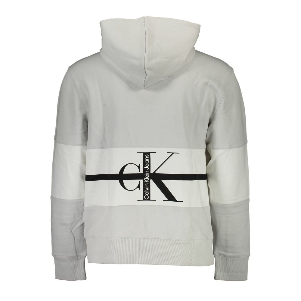 Calvin Klein Grå bomullströja för män