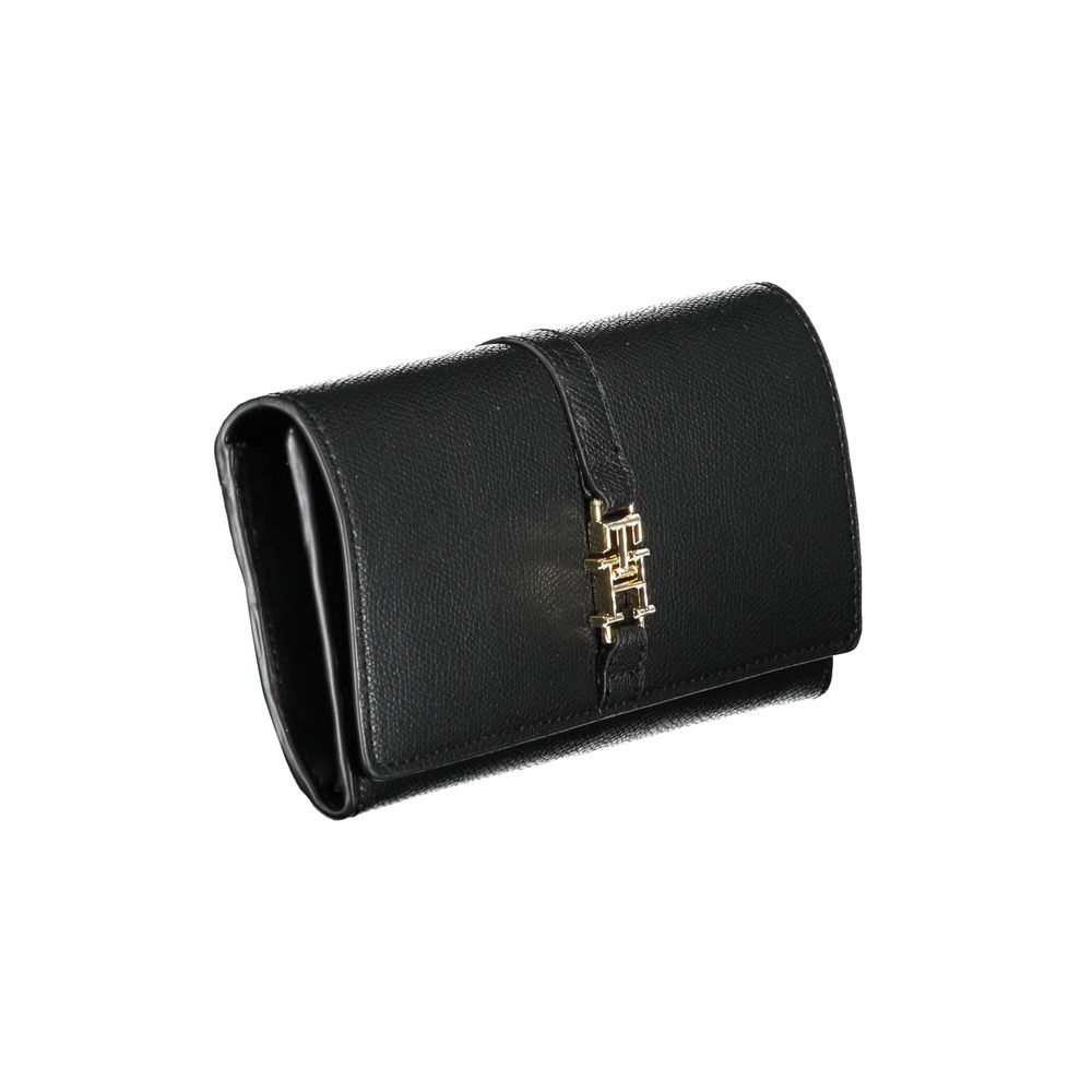 Tommy Hilfiger svart polyetenplånbok