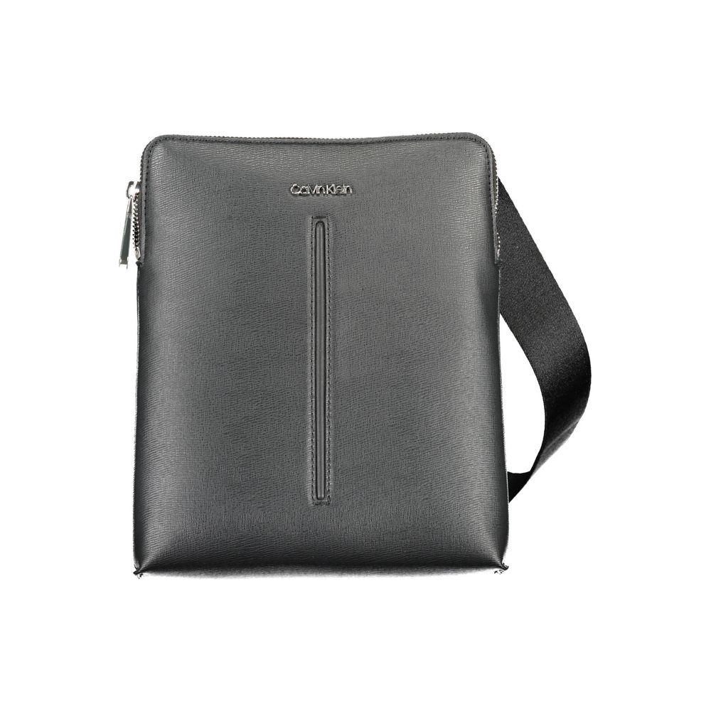 Calvin Klein svart polyesteraxelväska