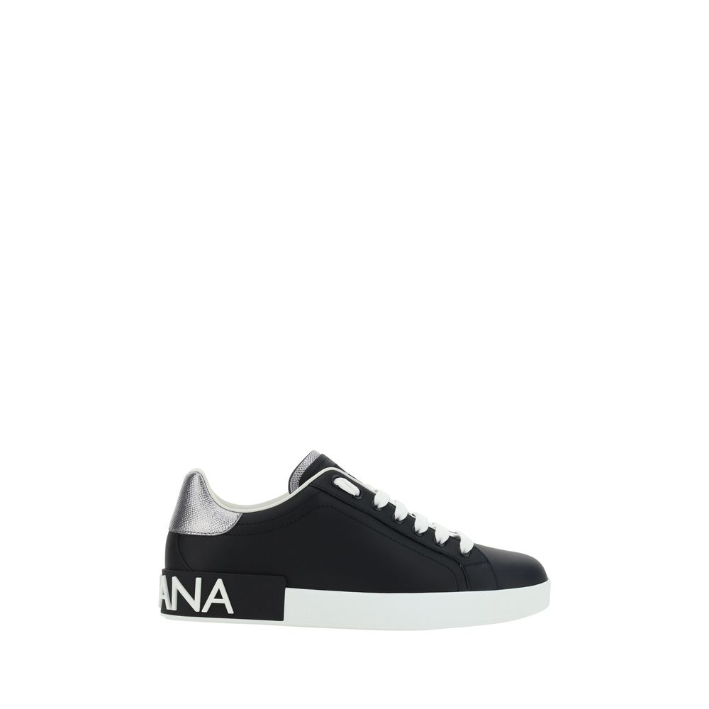Dolce &amp;amp; Gabbana Lädersneaker