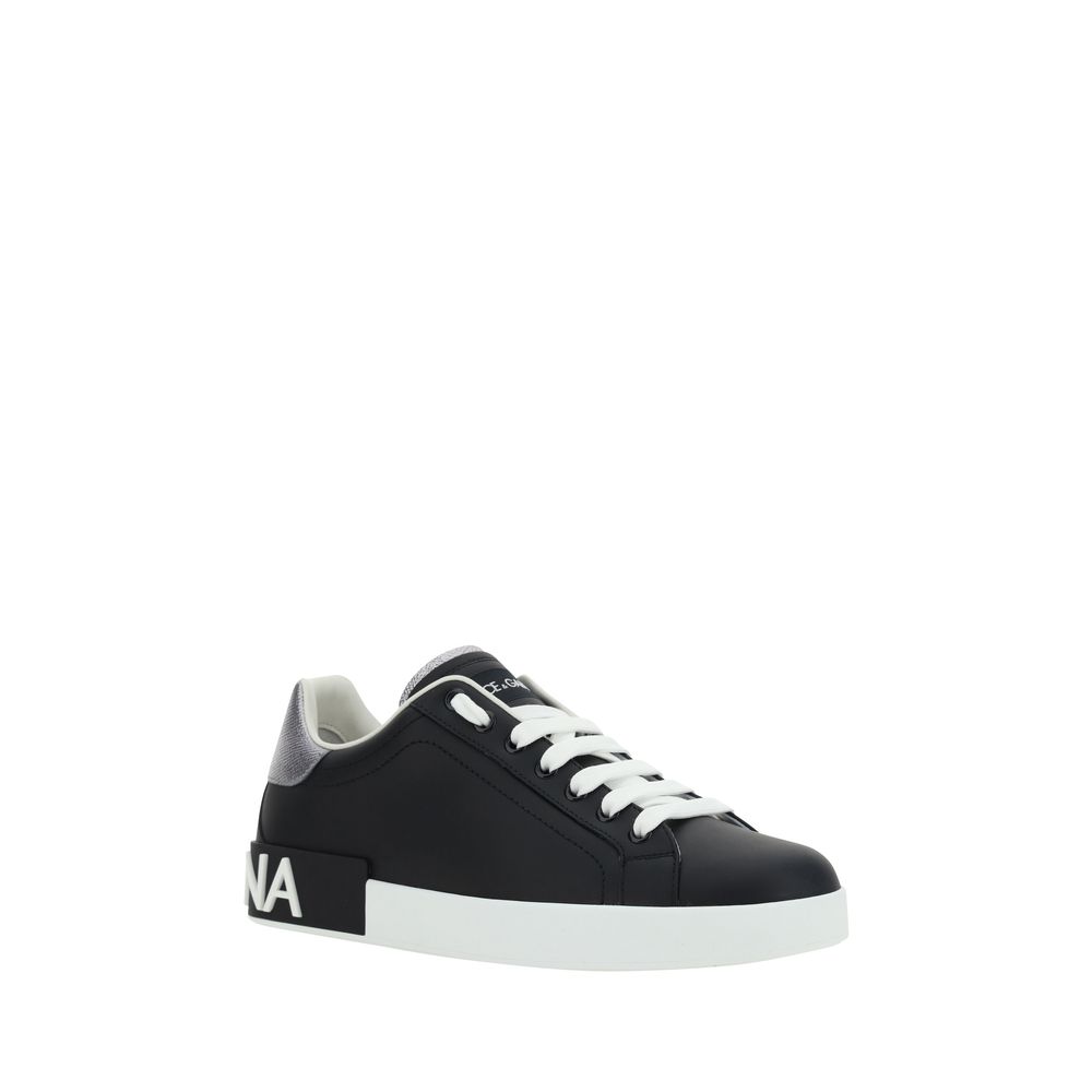 Dolce &amp;amp; Gabbana Lädersneaker