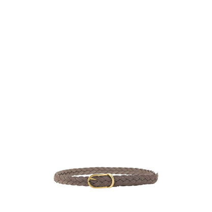 Brunello Cucinelli Läderbälte flätad design