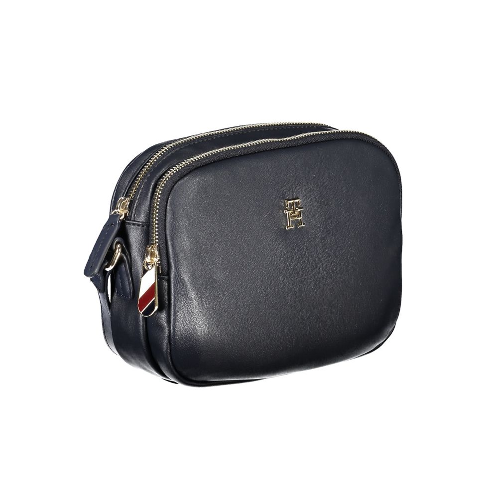 Tommy Hilfiger blå polyesterväska