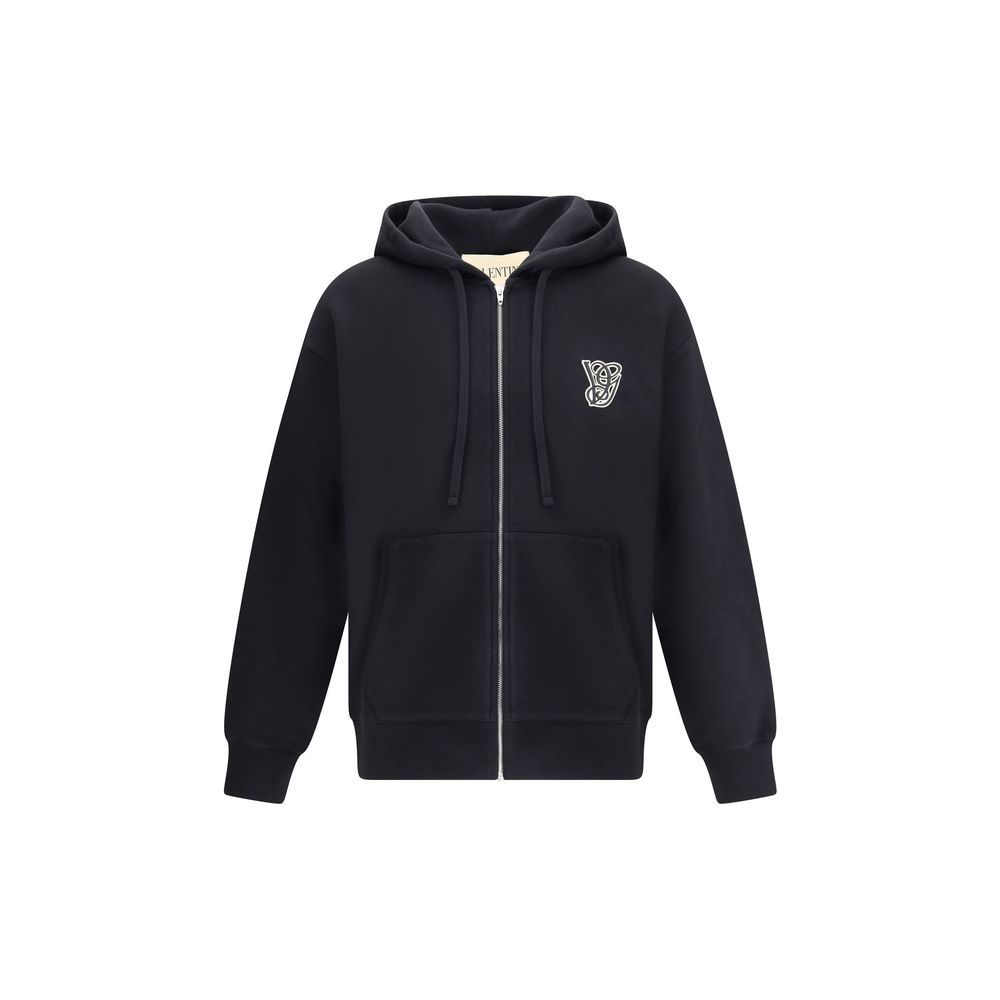 Valentino-huvtröja med logotyp