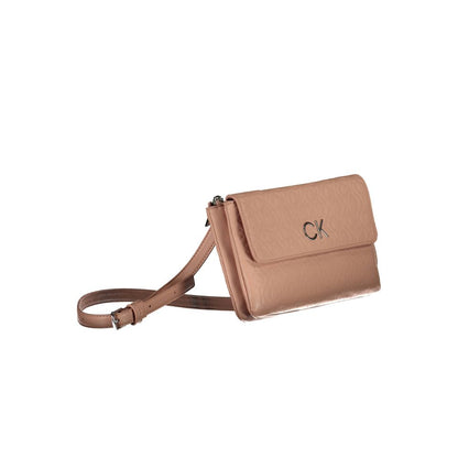 Calvin Klein Rosa Polyesterväska