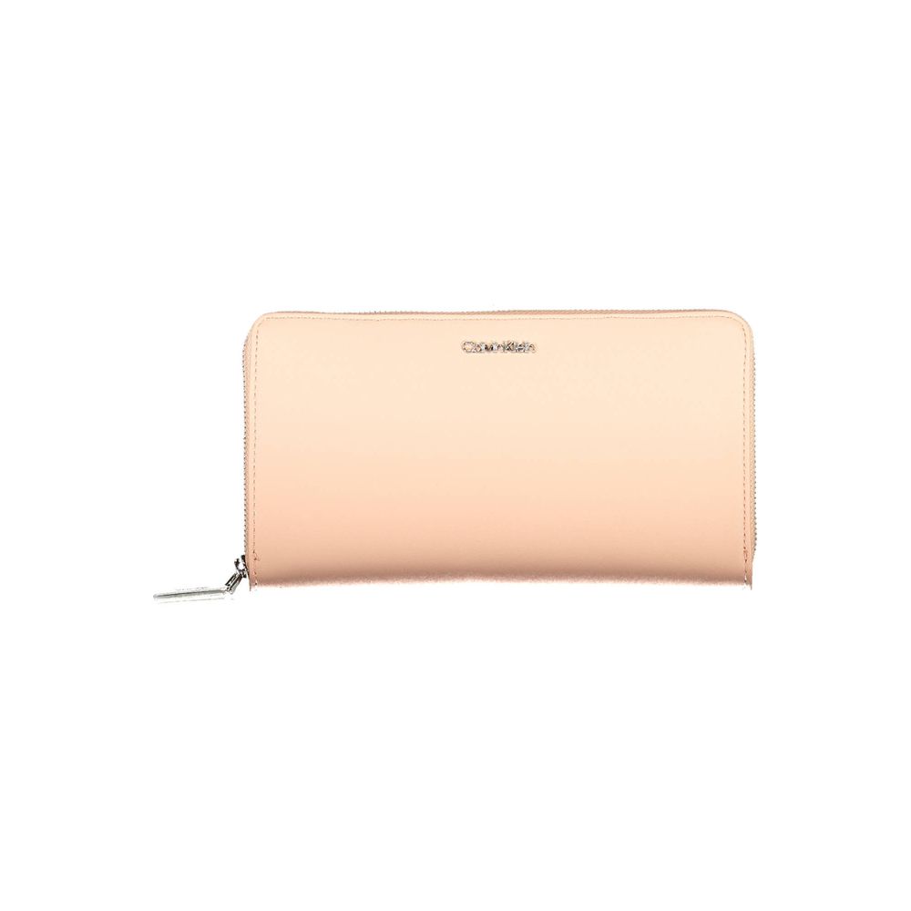 Calvin Klein rosa polyetenplånbok