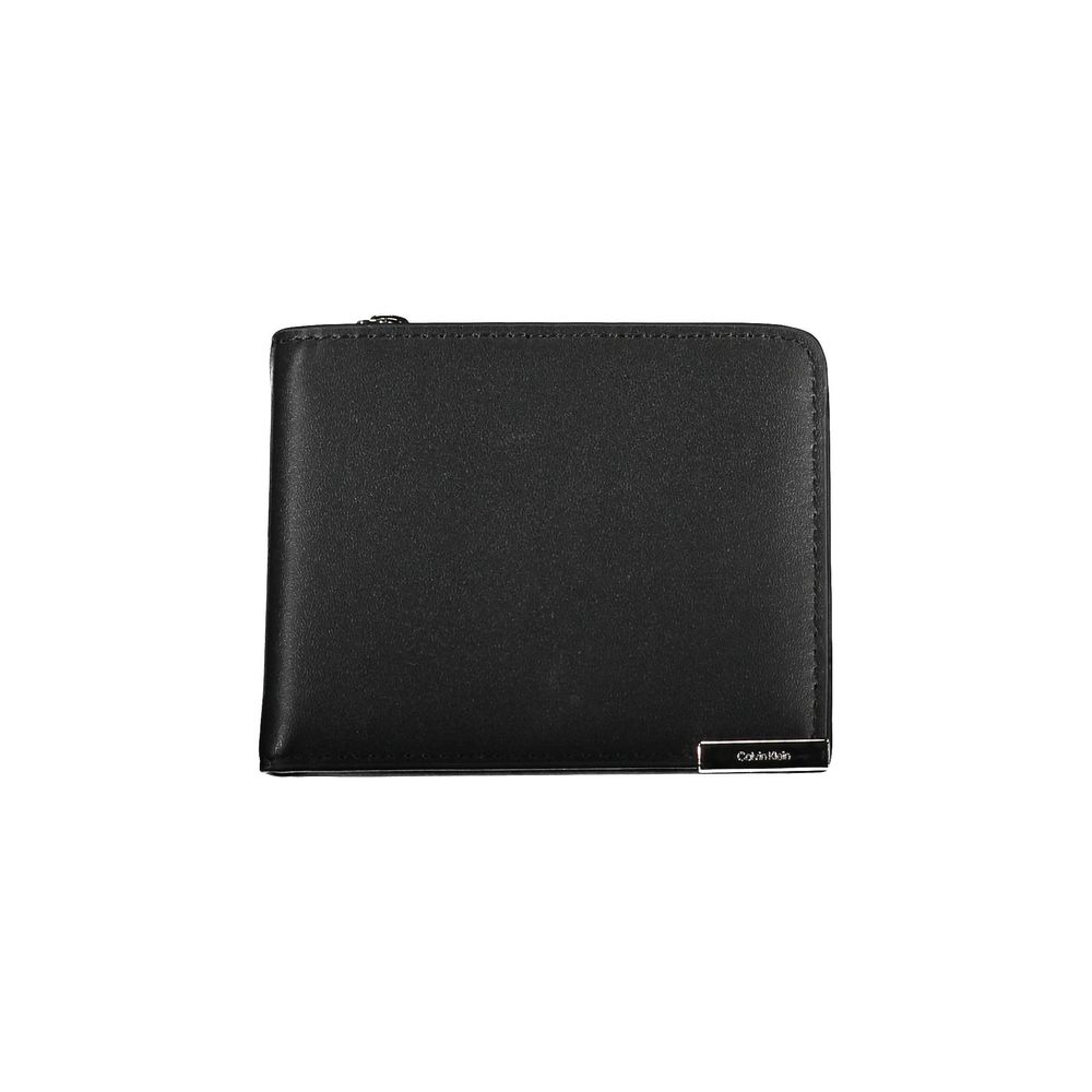 Calvin Klein svart polyetenplånbok