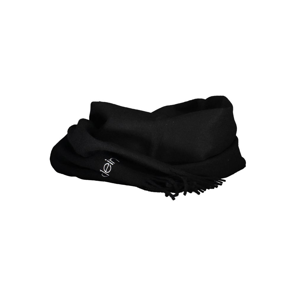Calvin Klein svart polyesterhalsduk