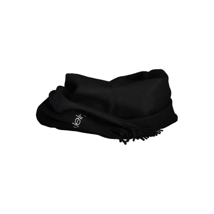 Calvin Klein svart polyesterhalsduk