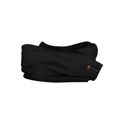 Calvin Klein svart bomullshalsduk