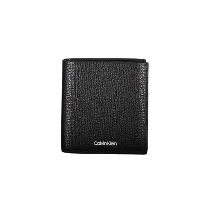 Calvin Klein svart läderplånbok