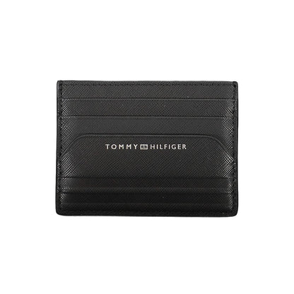 Tommy Hilfiger svart läderplånbok