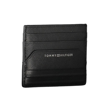 Tommy Hilfiger svart läderplånbok