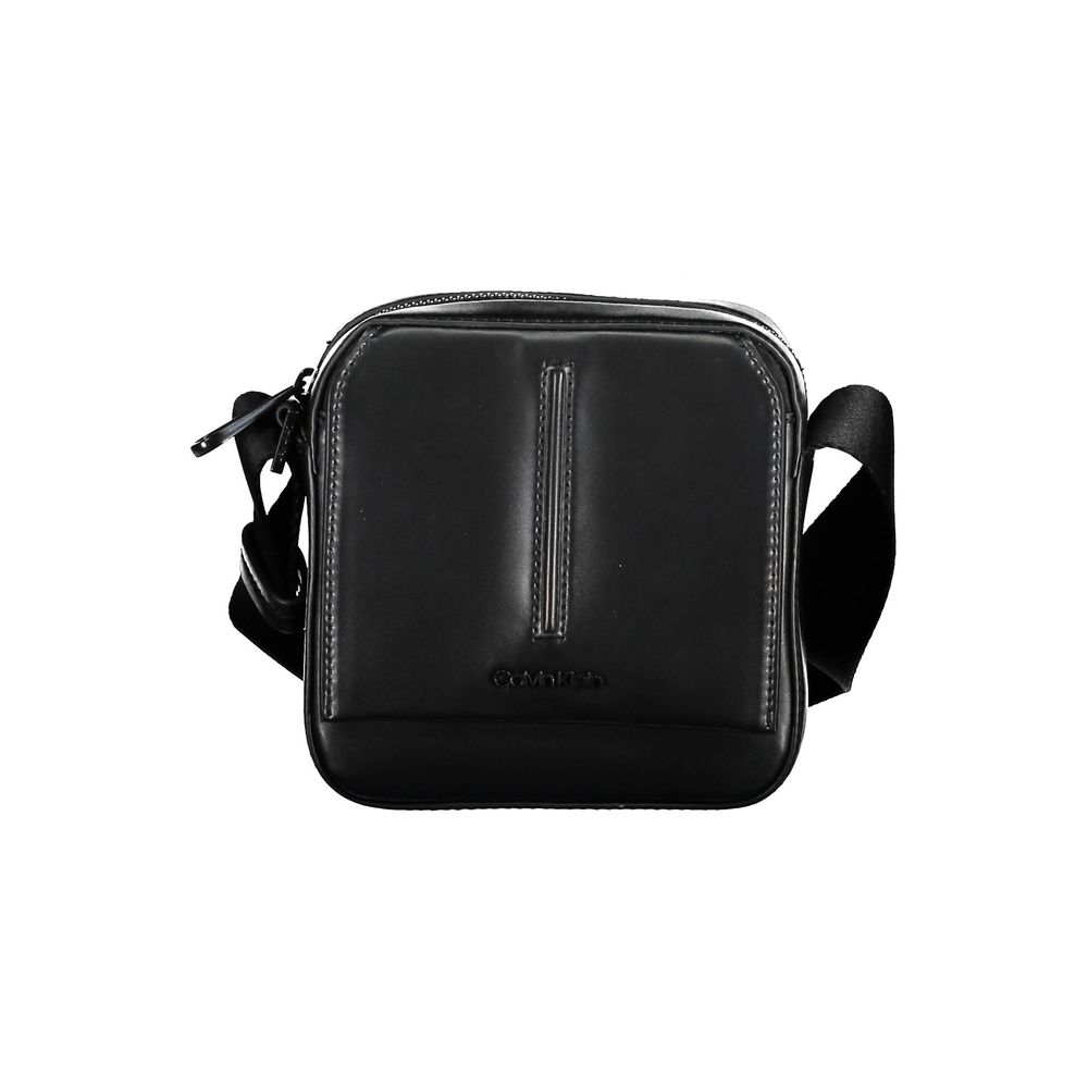Calvin Klein svart polyesteraxelväska