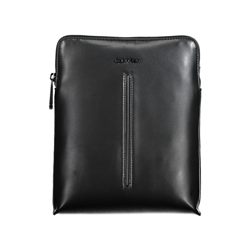 Calvin Klein svart polyester axelväska