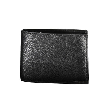Calvin Klein svart läderplånbok