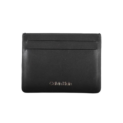 Calvin Klein svart läderplånbok