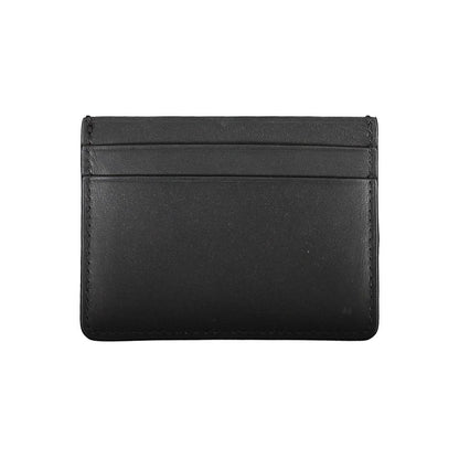 Calvin Klein svart läderplånbok