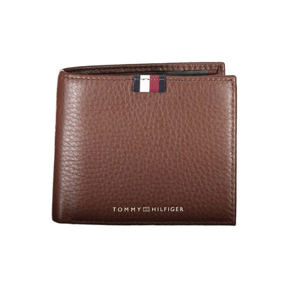 Tommy Hilfiger brun läderplånbok